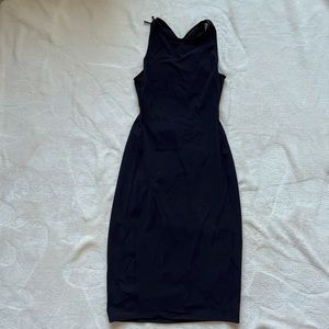 NWOT Lululemon black midi dress
